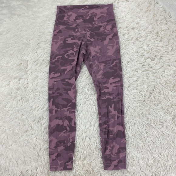 Lululemon Align Pant II 25" Incognito Camo Pink Taupe Multi - Picture 1 of 7